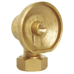 Applique écrou à collet battu Ø14 mm laiton-Somatherm for you New