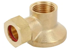 Applique laiton avec écrou à collet battu 14-1/2 - - B01-AML-B-Garis Best