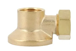 Applique laiton avec écrou à collet battu 14-1/2 - - B01-AML-B-Garis Best