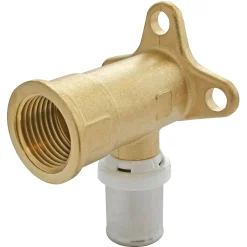 Applique murale à sertir pour tube Multicouche Ø16 - sortie femelle 15/21 (1/2")-Somatherm for you