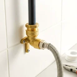 Applique murale raccord laiton ø25 mm-Diall New