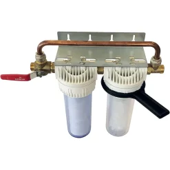 - Duplex OnePhos+ Bypass breveté - 3 actions (filtration/calcaire/corrosion) -12m^Aquawater Best