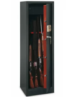 Armoire à fusils Monteria, fermeture électronique à code, 4 pênes, capacité de 10 fusils -^Thirard Outlet