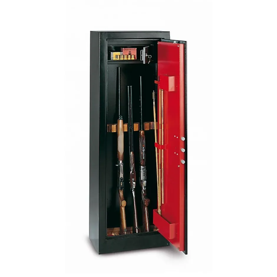 Armoire à fusils serrure à clé HS/600 SC – 11 armes avec coffre intérieur – 218 L – l.60 x H.150 x P.35 cm^Technomax Sale