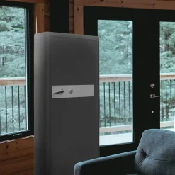 Armoire à fusils 500X340X1450mm avec coffre intérieur - 12 fusils - Workmen Security-Work Men Sale