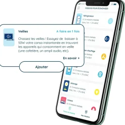 Assistant économie d'énergie Ecojoko Linky^ Hot