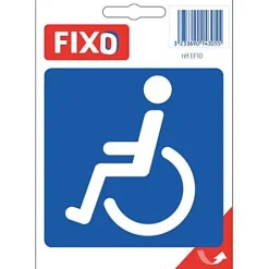 Autocollant "Toilettes handicapé"^FIXO New