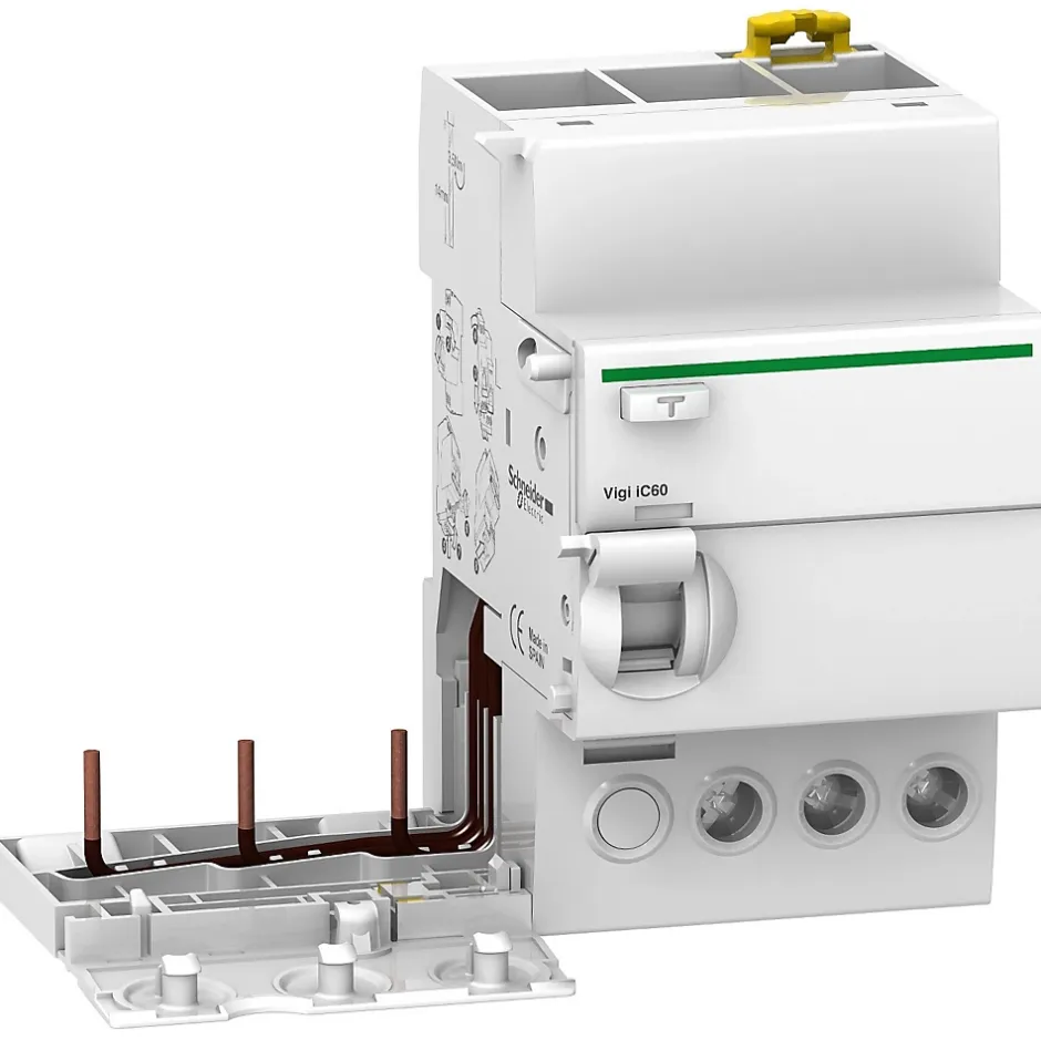A9v41325 Bloc Différentiel 30ma Triphasé 3p 25a Type Ac - Schneider Vigi Ic60-Schneider Electric New