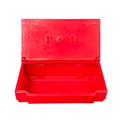 Bac à sable incendie/ à sel de déneigement 50l- lot de 10^Plast'Up Rotomoulage Clearance