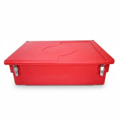 Bac à sable incendie/ à sel de déneigement 100l + grenouillères + pelle-Plast'Up Rotomoulage Clearance