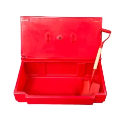 Bac à sable incendie/ à sel de déneigement 50l + pelle-Plast'Up Rotomoulage Online
