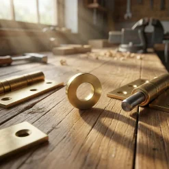 Bague paumelle en laiton Diall Ø7 mm, lot de 6-QCL