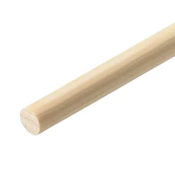 Baguette ronde lisse pour tourillon en pin Ø.6 mm x L.2,40 m^ Sale
