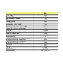 Ballon thermodynamique 250L -^Sunny Habitat Discount