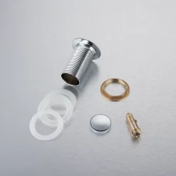 Bonde clic-clac sans trop-plein, pour lavabo, finition chrome, laiton-Balneo Sale