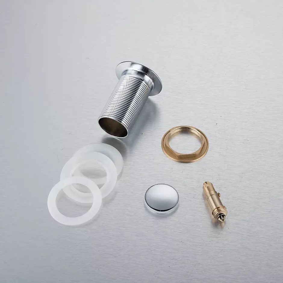 Bonde clic-clac sans trop-plein, pour lavabo, finition chrome, laiton-Balneo Sale