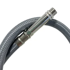 Flexible de raccordement pour robinet 3/8 x M10 60 cm tuyau PEX gris durable^Balneo New