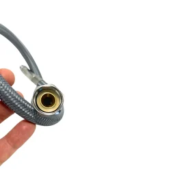 Flexible de raccordement pour robinet 3/8 x M10 40 cm tuyau PEX gris durable-Balneo Outlet