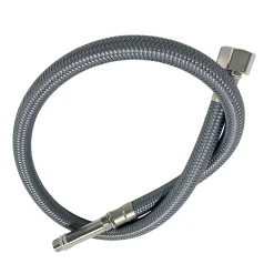 Flexible de raccordement pour robinet 3/8 x M10 50 cm tuyau PEX gris durable^Balneo Outlet