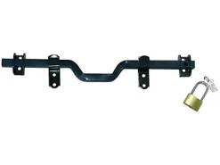 Barre de sécurité longueur 410 mm renforcée + cadenas-Afbat