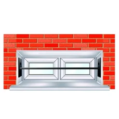 Barreau télescopique pour fenêtre gris 30 à 55 cm-Mottez Online