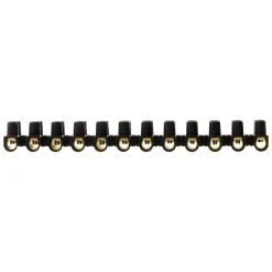Barrette 12 plots section 16mm² - Noir -^Zenitech Sale