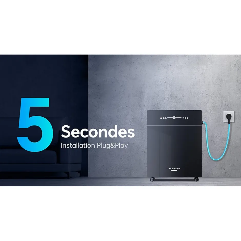 Batterie Lithium Intelligente Marstek Venus E 2.0 - 5,12kWh - Energycube AC couplé^Galix Solaire Sale