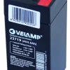 Batterie rechargeable au plomb 4V 4Ah-Velamp