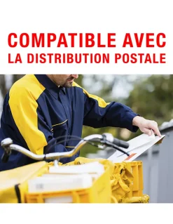 Batteuse BAL, compatible avec la distribution postale, épaisseur maxi 1,2mm, 2 cames, 2 clés --Thirard Outlet
