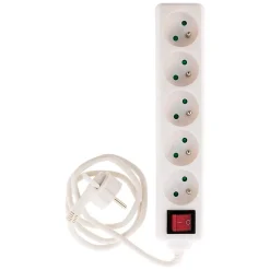 Bloc 5 prises + interrupteur 1m^Zenitech New