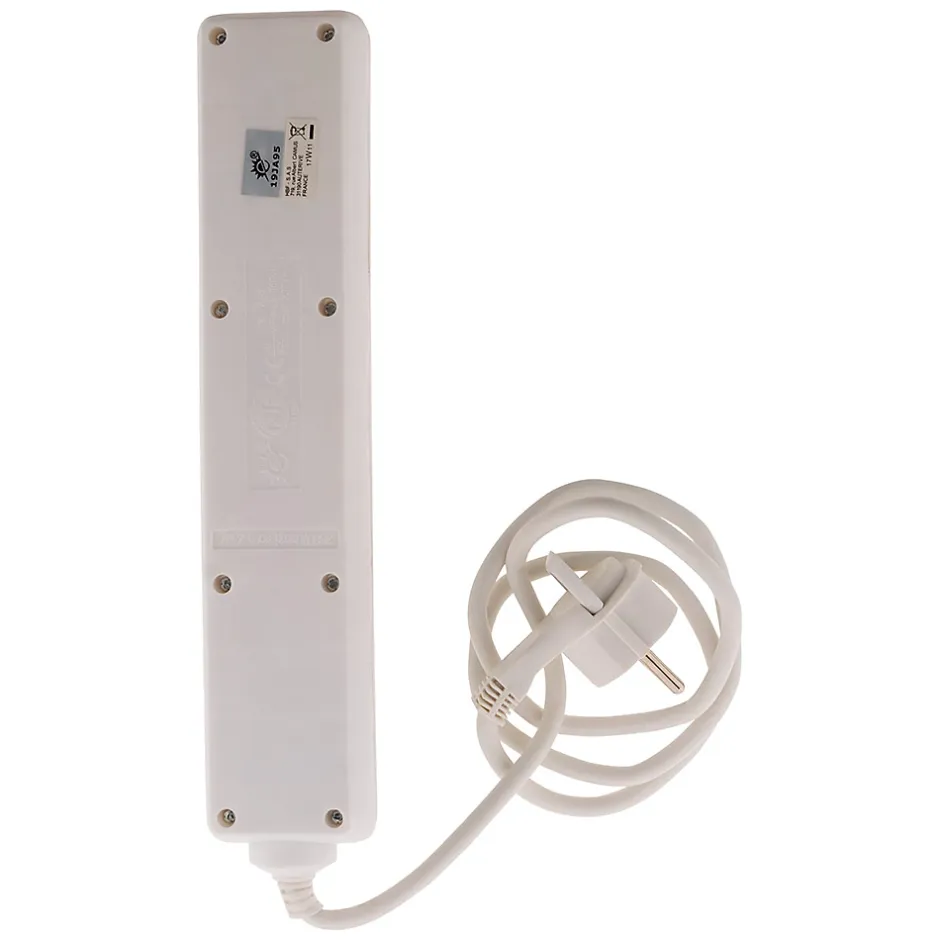 Bloc 5 prises + interrupteur 1m^Zenitech New