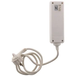 Bloc 3 prises blanc 1m^Zenitech Outlet