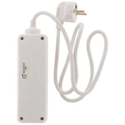 Bloc multiprise 3 prises 2P+T 16A blanc -^Zenitech Clearance