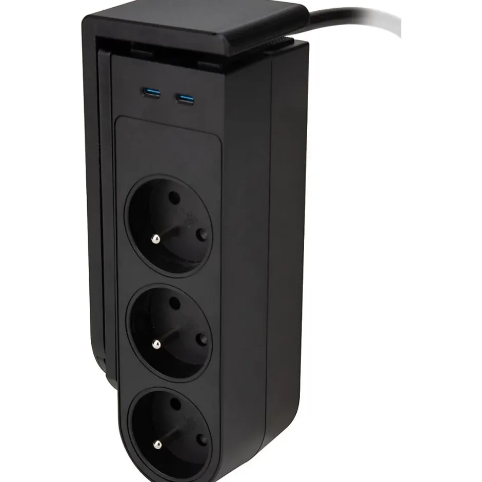 Bloc multiprise Gekko XL 5 prises + 2 USB-C PD 20W -^Otio Clearance