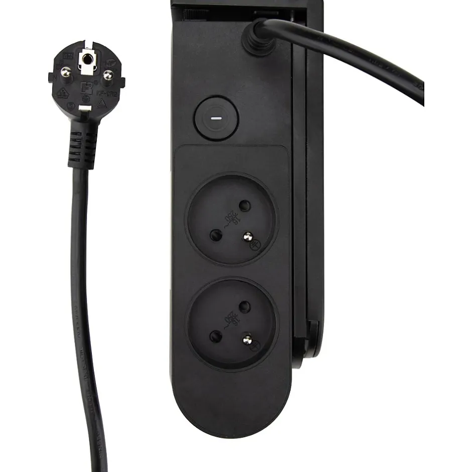 Bloc multiprise Gekko XL 5 prises + 2 USB-C PD 20W -^Otio Clearance