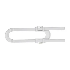 Bloque porte de placard plastique blanc 470g-Abus Sale