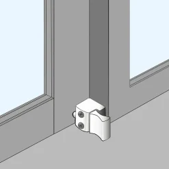 Bloque-fenêtre automatique blanc^Acbat