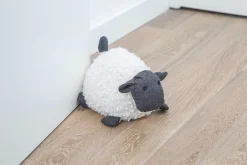 Bloque-porte mouton Rei tissu ⌀24x H.14,5 cm- Clearance