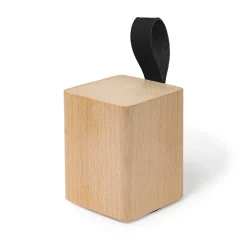 Bloque-porte Rei bois hêtre ⌀7 x H. 13,5cm- New