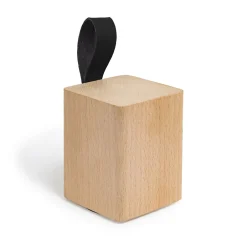 Bloque-porte Rei bois hêtre ⌀7 x H. 13,5cm- New