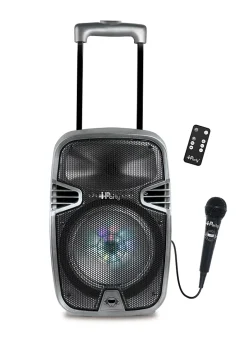 Bluetooth Karaoke avec roulettes, lumières et micro-Lexibook Outlet