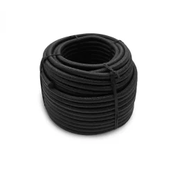 Bobine, rouleau de tendeur élastique - 25 mètres x 6 mm - Noir --Linxor Best