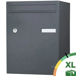 Boite à colis Atout 1 porte gris anthracite mat sablé RAL 7016 MS^Renz Clearance