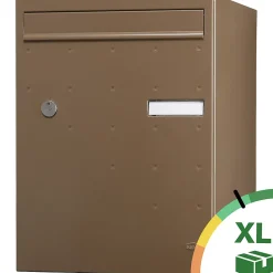 Boite à colis Atout 1 porte Taupe brillant RAL 7006 B^Renz New