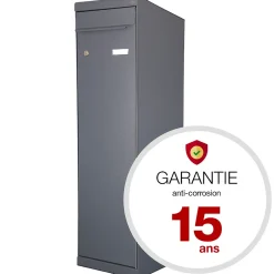 Boite à colis Twin L Gris anthracite 7016^Renz Clearance