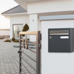 Boite aux lettres Allure Compact gris anthracite 7016M^Renz New