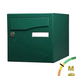 Boite aux lettres Préface 1 porte Vert brillant RAL 6005B^Renz