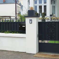 Boite aux lettres Préface 2 portes Noir mat RAL 9005M^Renz