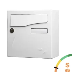 Boite aux lettres Préface compact Blanc brillant RAL 9016B^Renz Discount