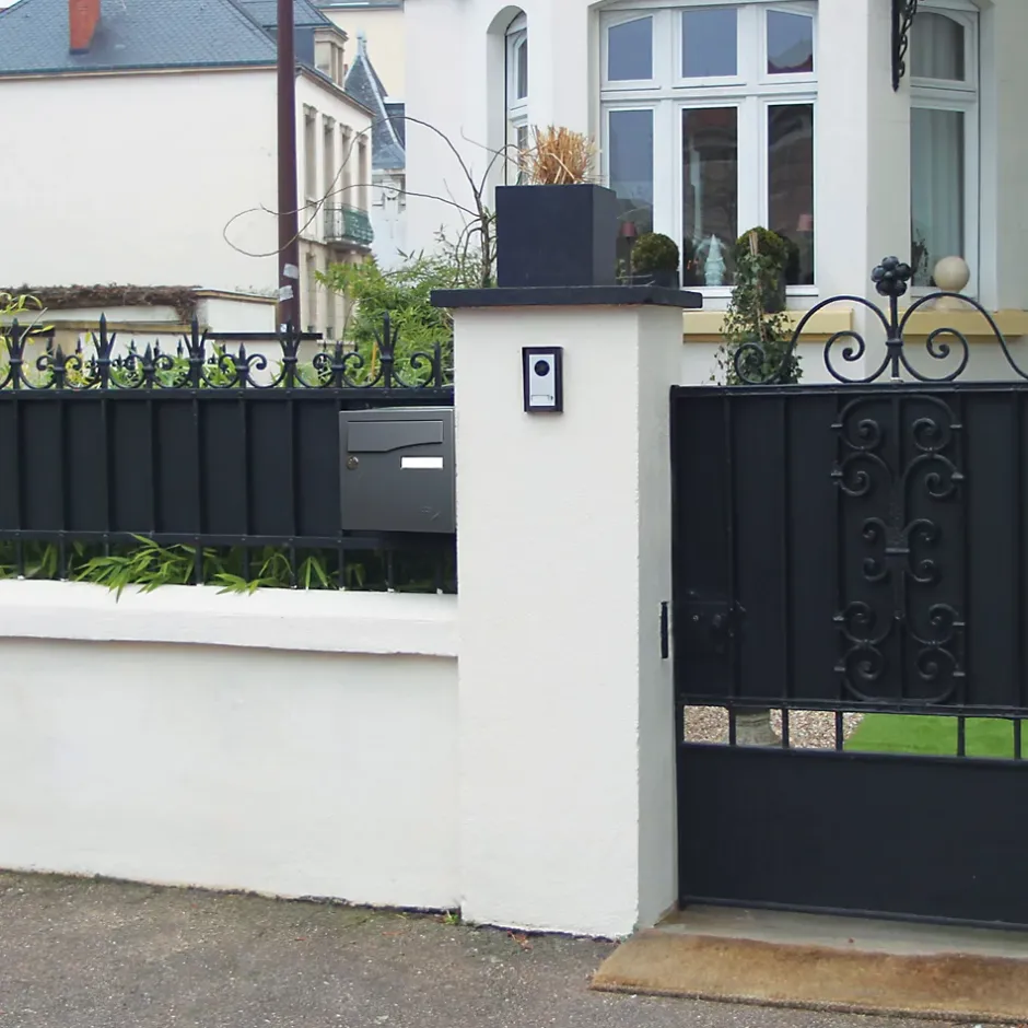 Boite aux lettres Préface 2 portes Gris anthracite RAL 7016M^Renz Discount